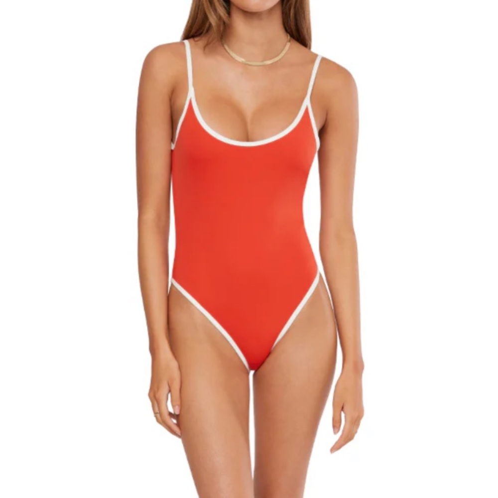 WeWoreWhat Scoop Cami One Piece Swim